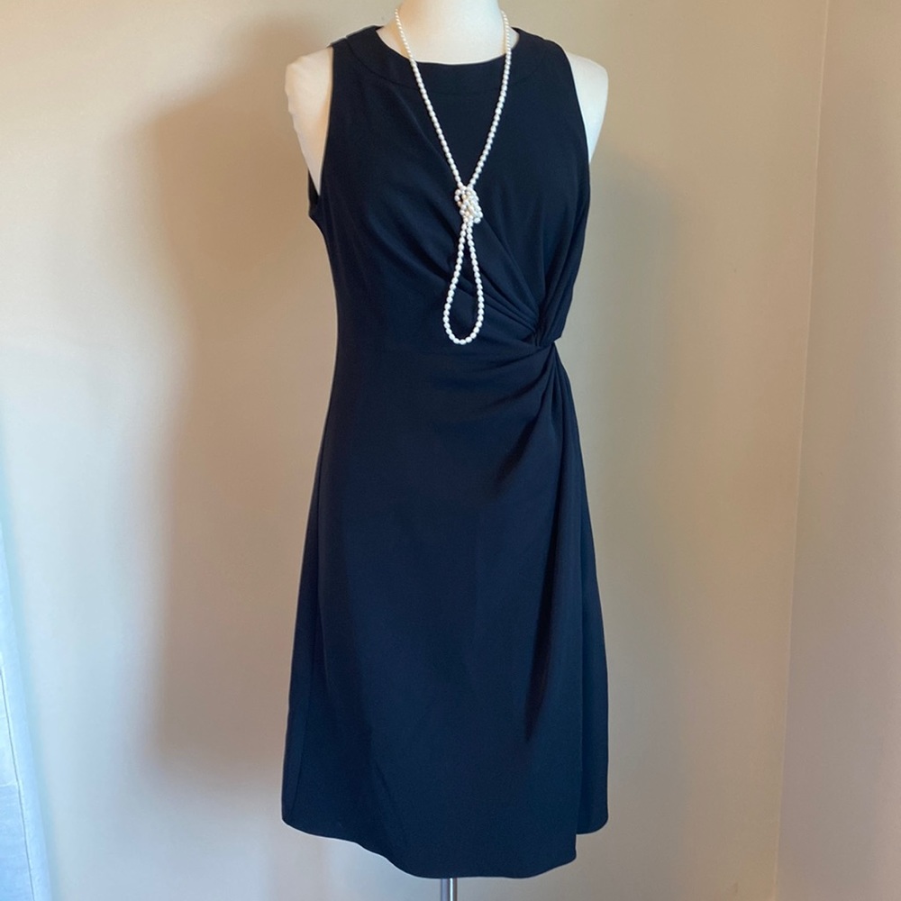 Armani Collezioni black cocktail dress